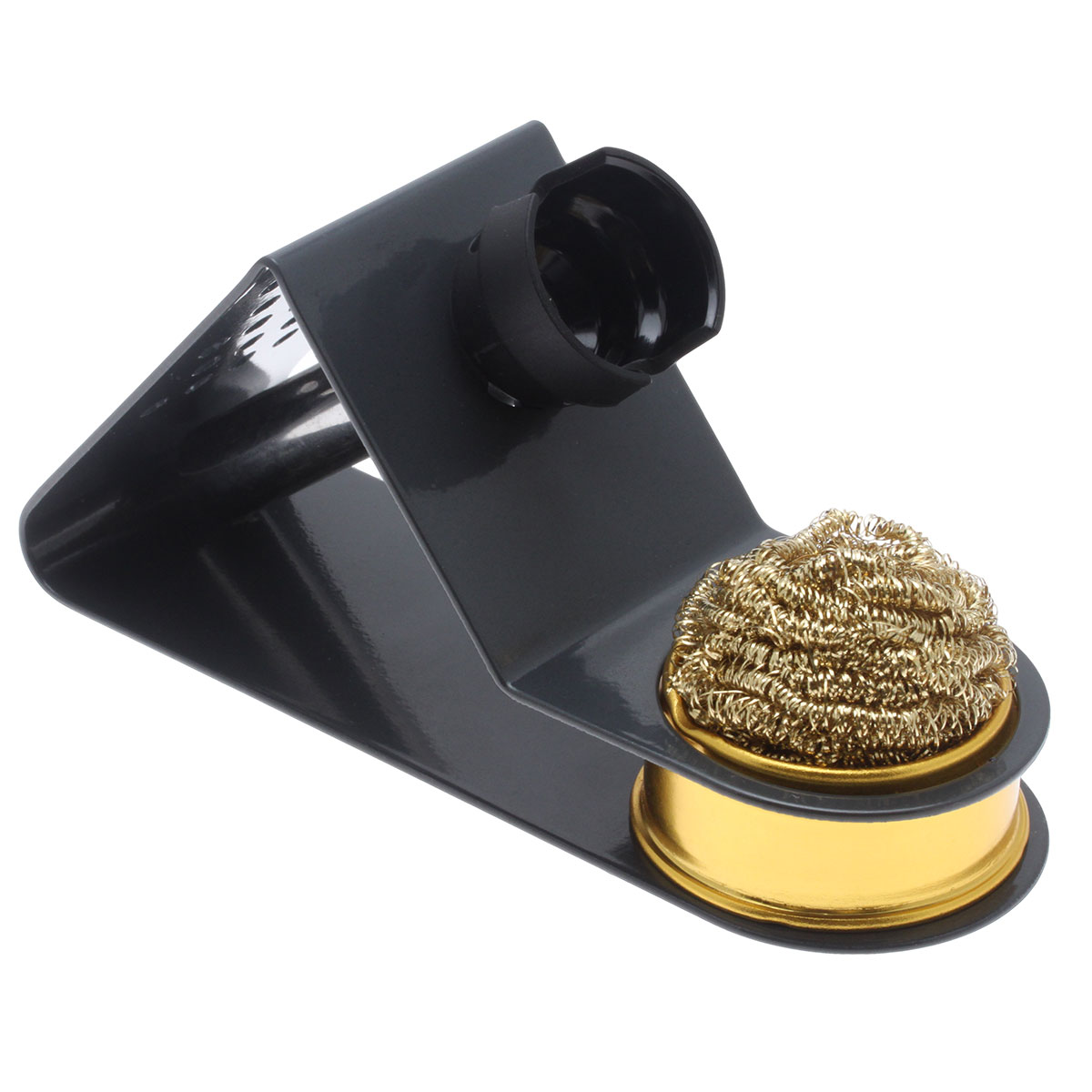 Soldering Iron Gun Stand Holder Support Station Metal Base With Solder SponTS